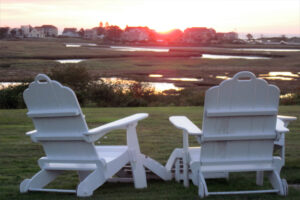 Chairs to the sunrise